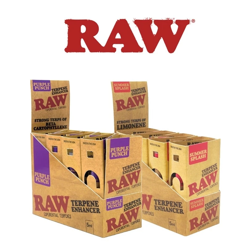 RAW EXPERIENTIAL TERPENE ENHANCER 5ML - DISPLAY OF 8