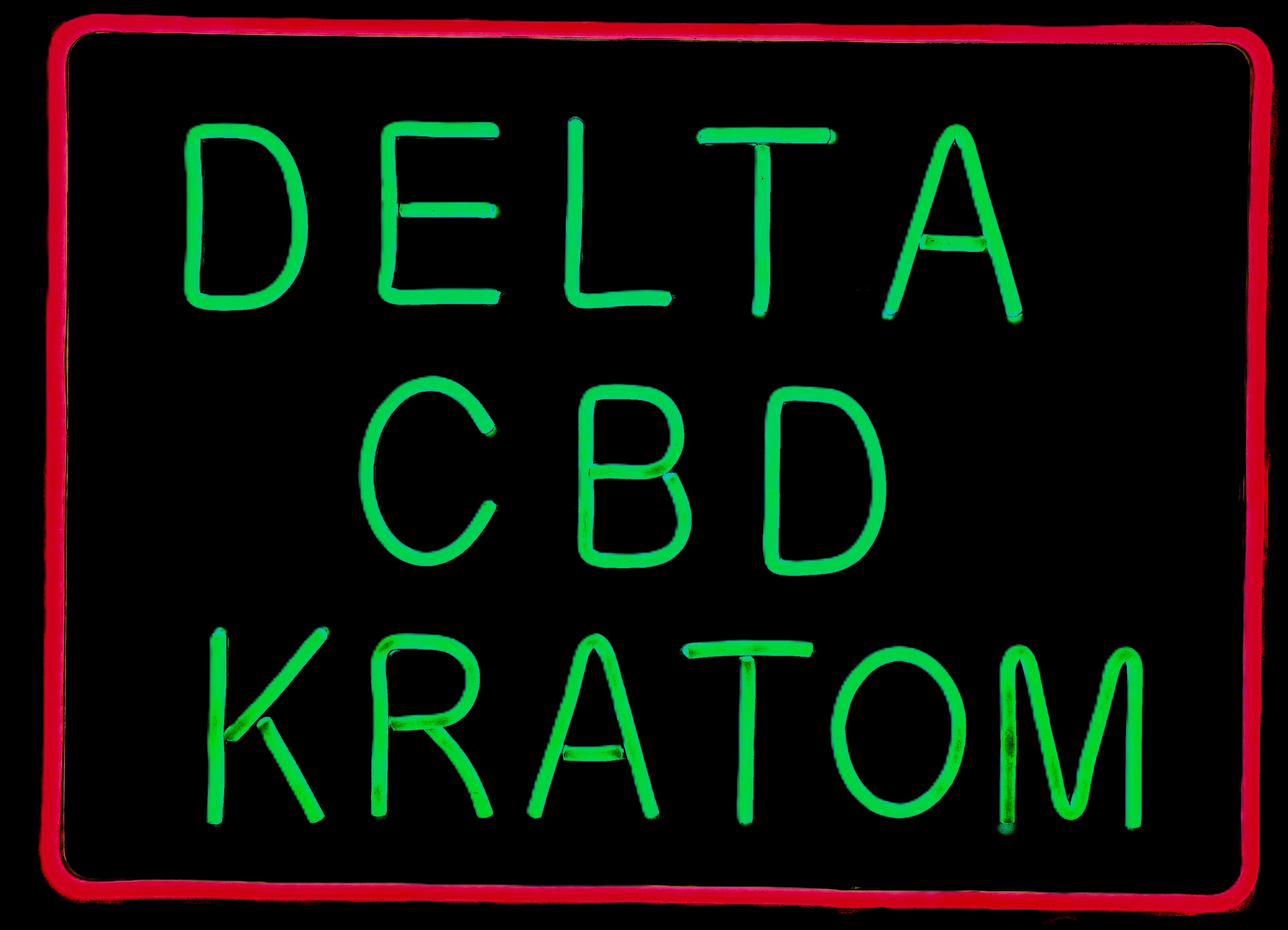 DELTA/CBD/KRATOM - LED SIGN (LED32)
