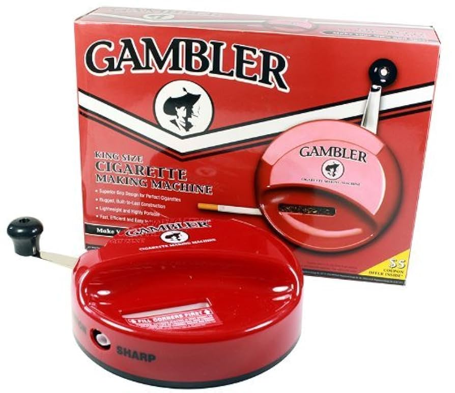 GAMBLER KING SIZE CIGARETTE MAKING MACHINE