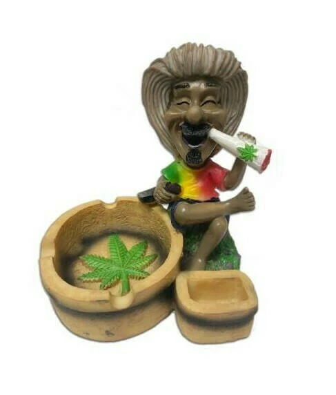 POLY RESIN JAMAICAN ASHTRAY - 1CT (LT71)