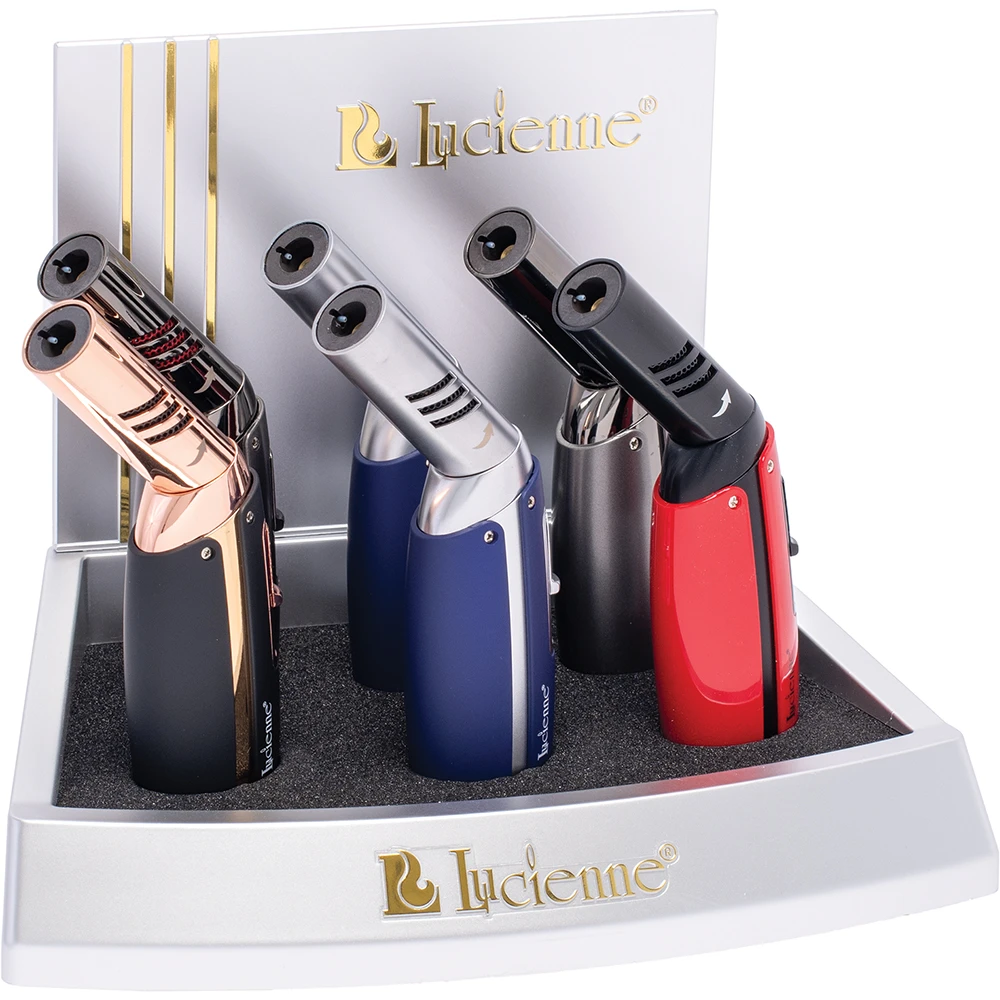 ZICO SINGLE TORCH FLAME LIGHTER - 6CT - ZD59