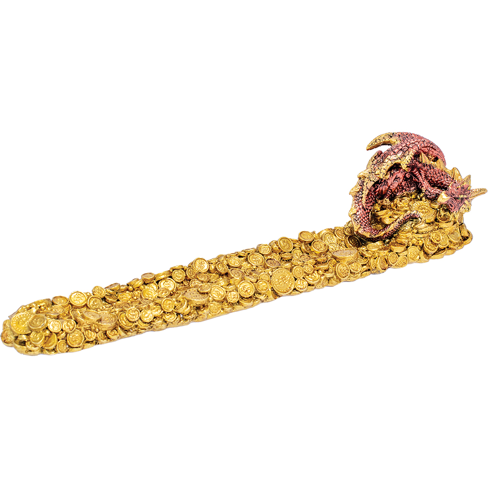 FUJIMA 11.2IN DRAGON TREASURE INCENSE BURNER