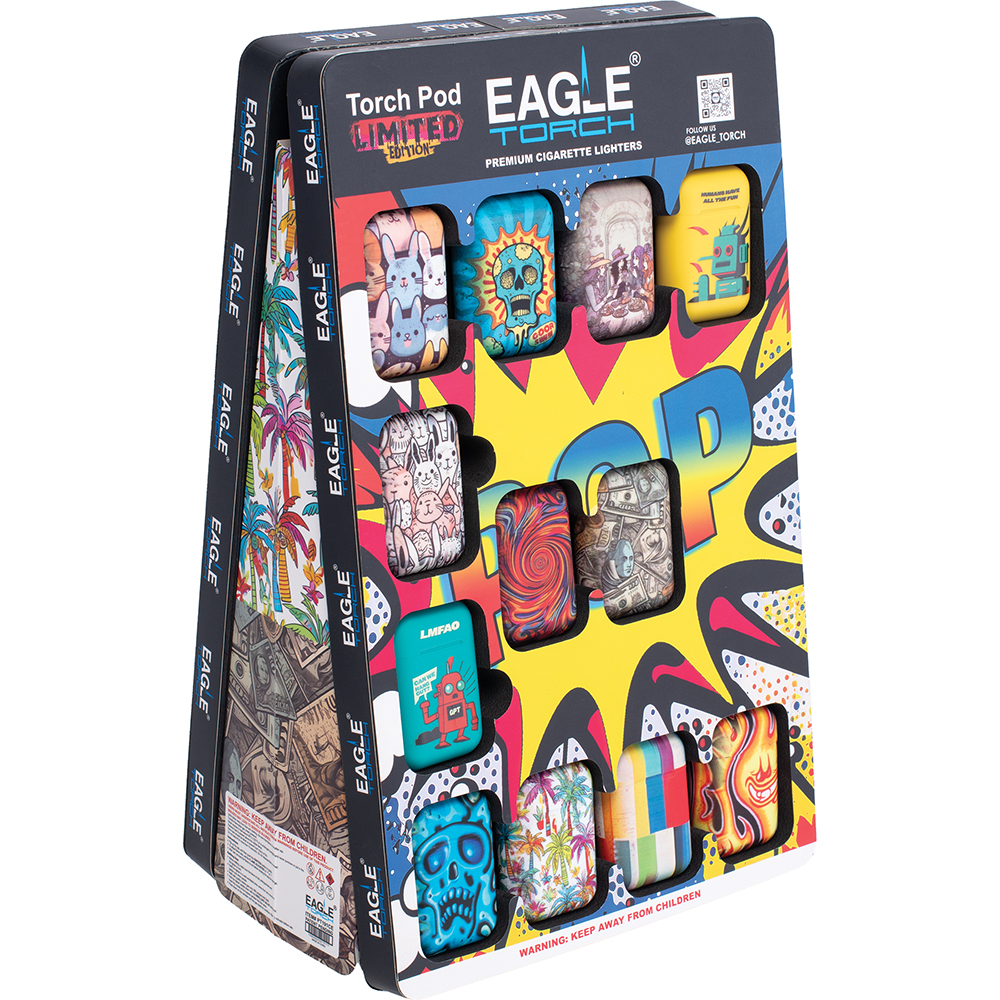 EAGLE TORCH LIMITED TORCH POD CALENDER E - DISPLAY OF 24