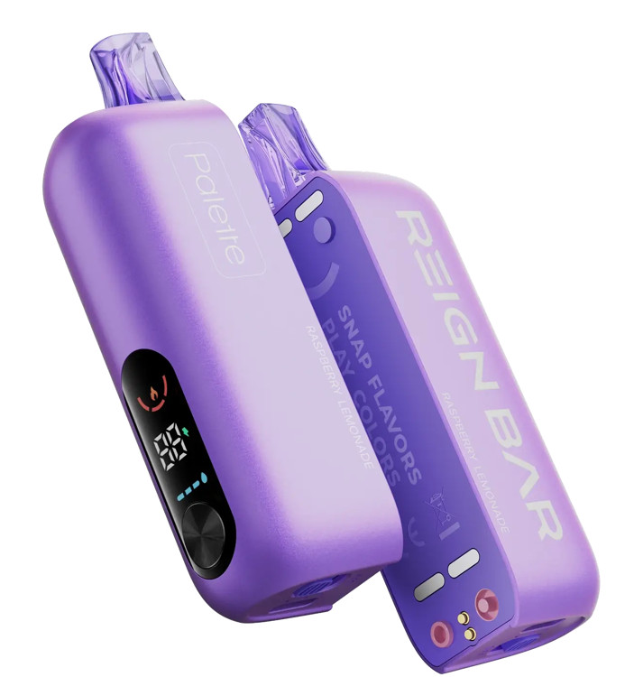 REIGN BAR PALETTE 50,000 PUFFS DISPOSABLE VAPE (FULL KIT) - DISPLAY OF 5