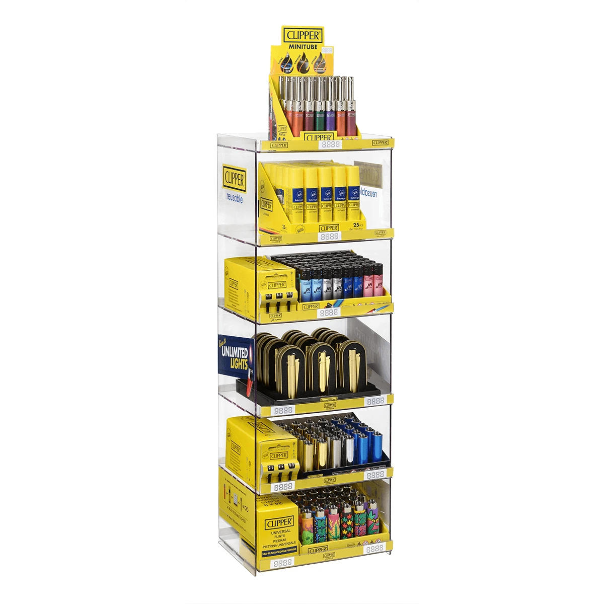 CLIPPER WORLD MINI EXHIBITOR MIXED PREPACKED DISPLAY
