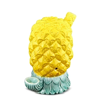 CERAMIC UPSIDE DOWN PINEAPPLE PIPE