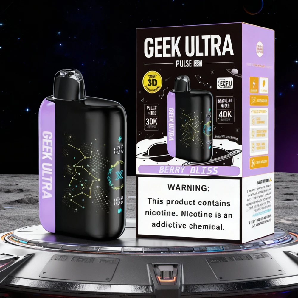 GEEK ULTRA PULSE X 40,000 PUFFS DISPOSABLE VAPE - DISPLAY OF 5 PROMO