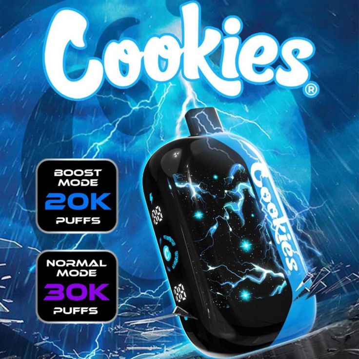 COOKIES 30,000 PUFFS DISPOSABLE VAPE - DISPLAY OF 5