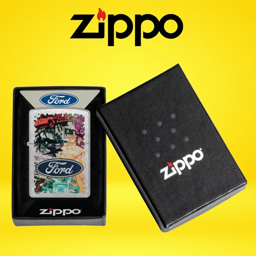 ZIPPO - FORD DESIGN LIGHTER - 1CT