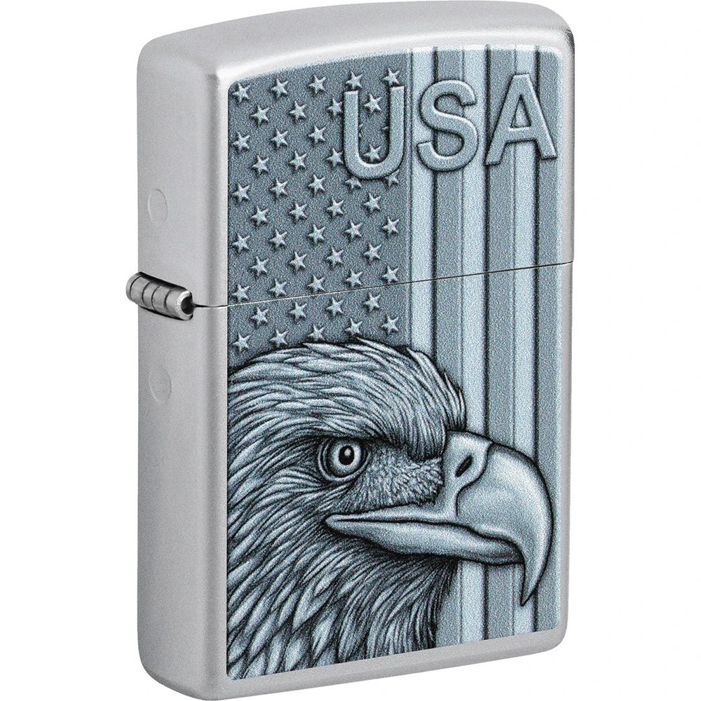 ZIPPO EAGLE, FLAG & USA LIGHTER