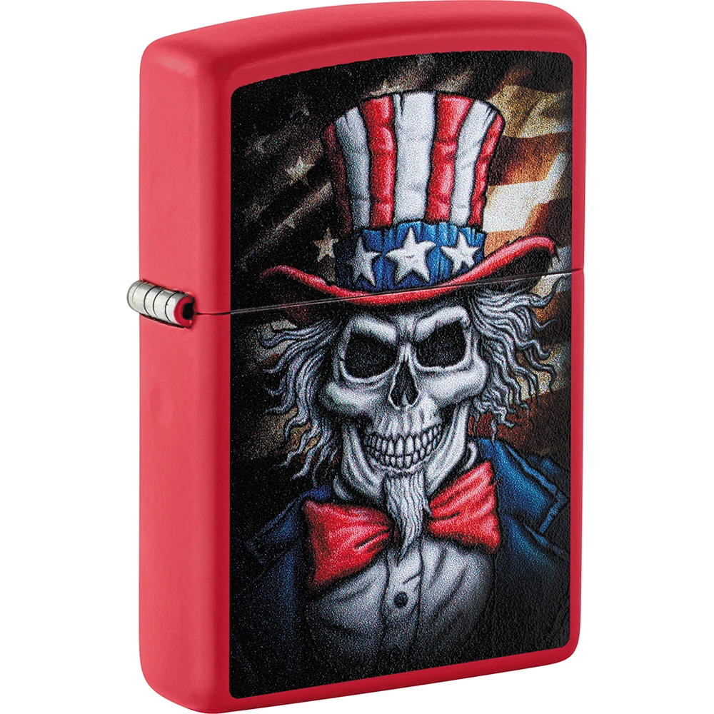 ZIPPO AMERICAN SKULL LIGHTER