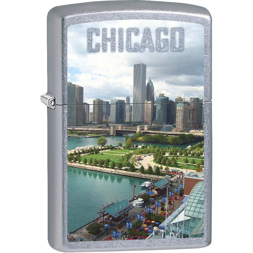 ZIPPO CHICAGO SHORE AND DOWNTOWN LIGHTER