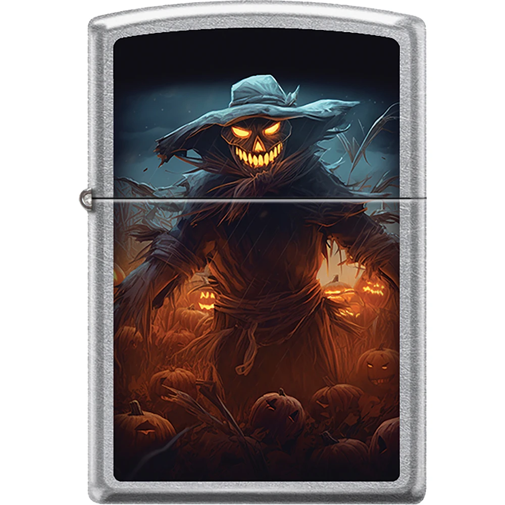 ZIPPO SPOOKY SCARECROW WITH PUMPKIN HEAD LIGHTER
