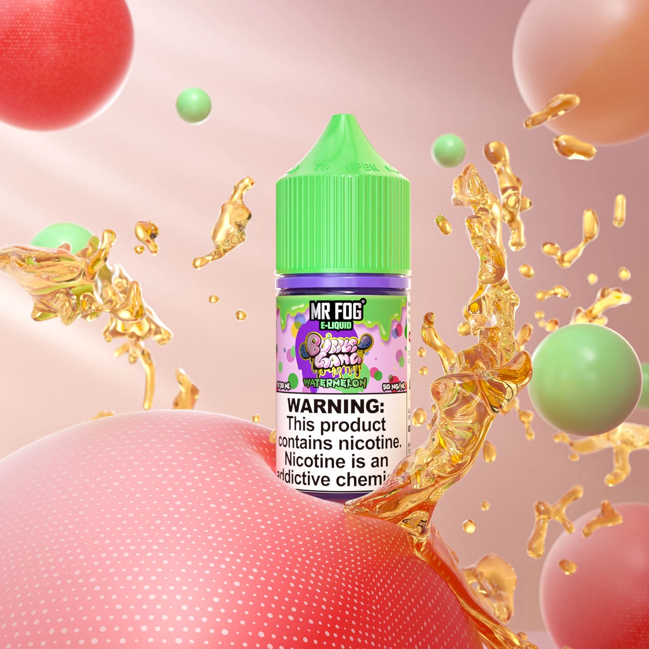 MR FOG E-LIQUID BUBBLE GANG 30ML - DISPLAY OF 6
