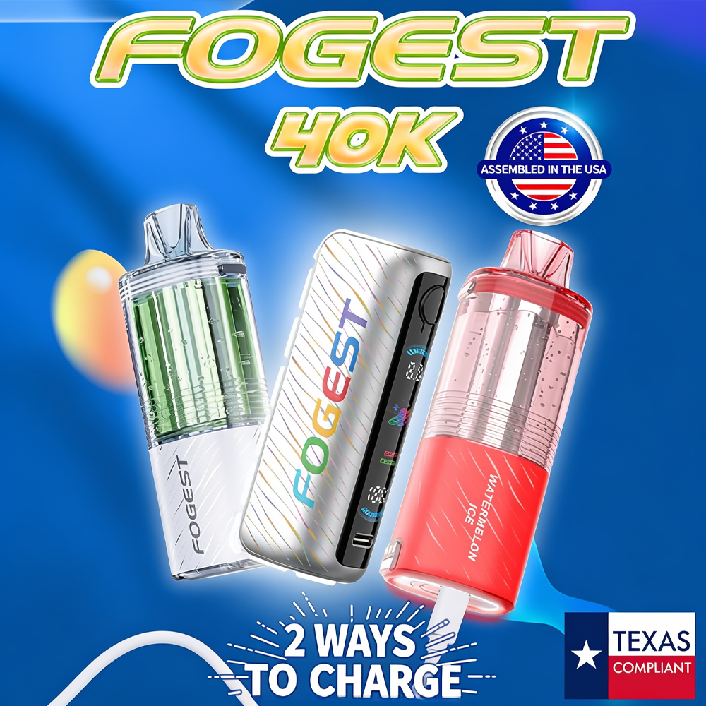 FOGEST XP 40,000 PUFFS DISPOSABLE (POD ONLY) FOGER COMPATIBLE - DISPLAY OF 5