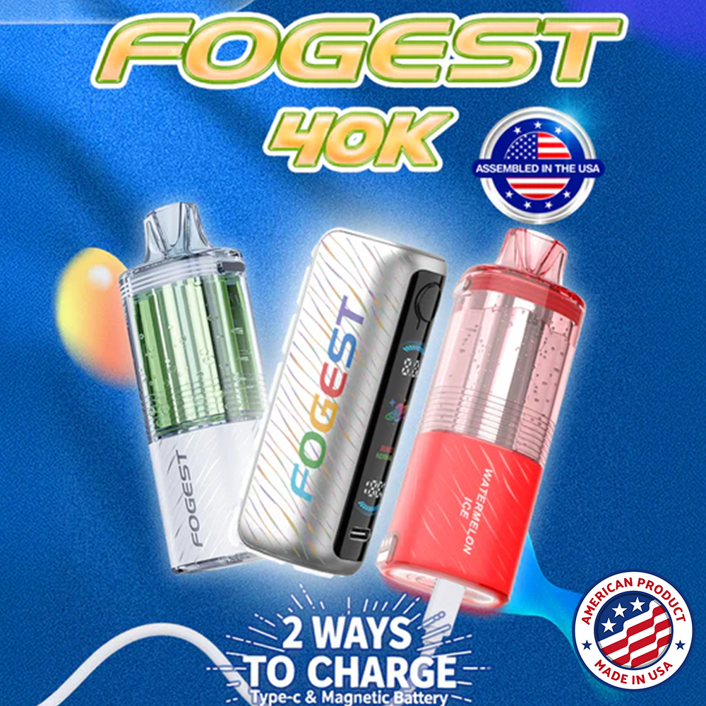 FOGEST XP 40,000 PUFFS DISPOSABLE (POD ONLY) FOGER COMPATIBLE - DISPLAY OF 5