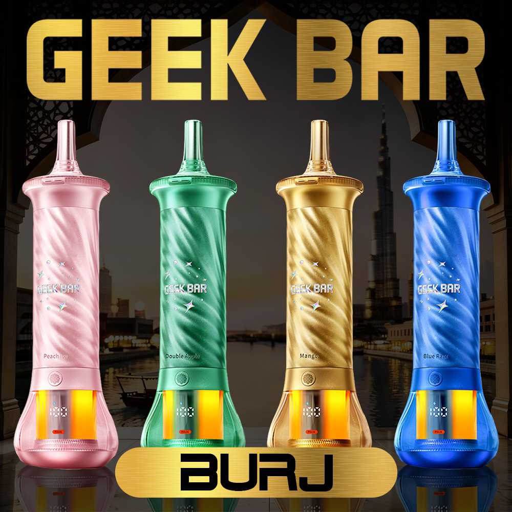 GEEK BAR BURJ 80,000 PUFFS DISPOSABLE VAPE - DISPLAY OF 5