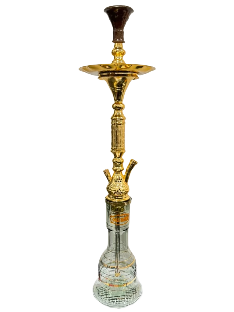 KHALIL MAMOON 4185 KAWAYESH GOLD HOOKAH