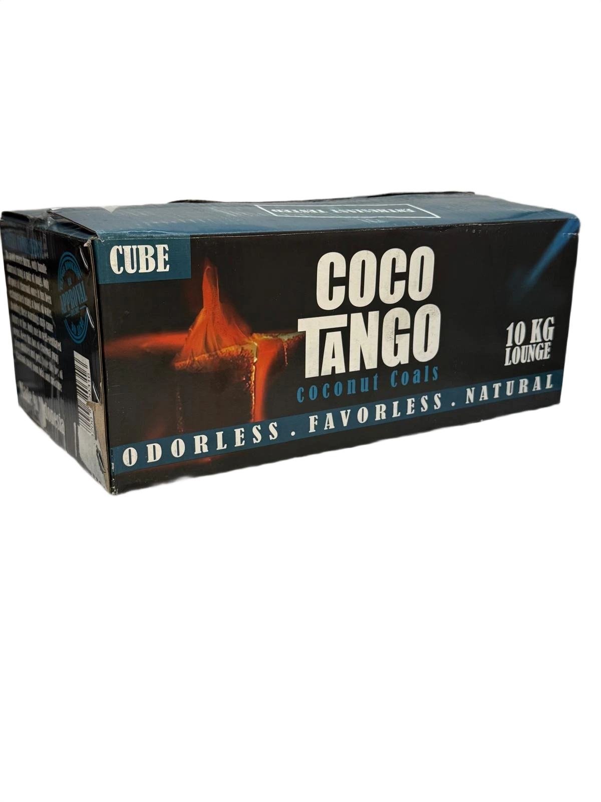 COCO TANGO COCONUT CHARCOAL 720 CUBES 10KG DISPLAY