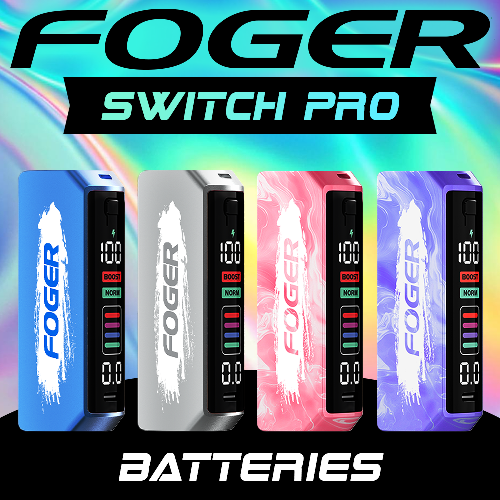FOGER SWITCH PRO 1200mAh BATTERY - DISPLAY OF 5