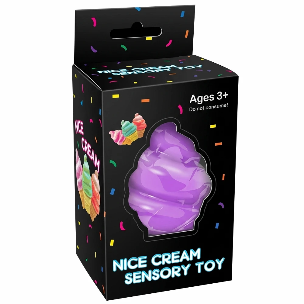 NICE CREAM SENSORY SQUISH MEDIUM TOY