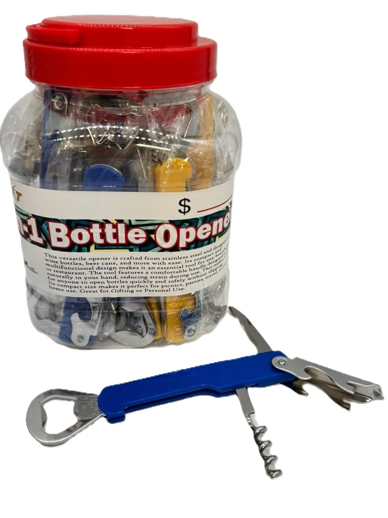 NEXT 4 IN 1 BOTTLE OPENER - JAR OF 30