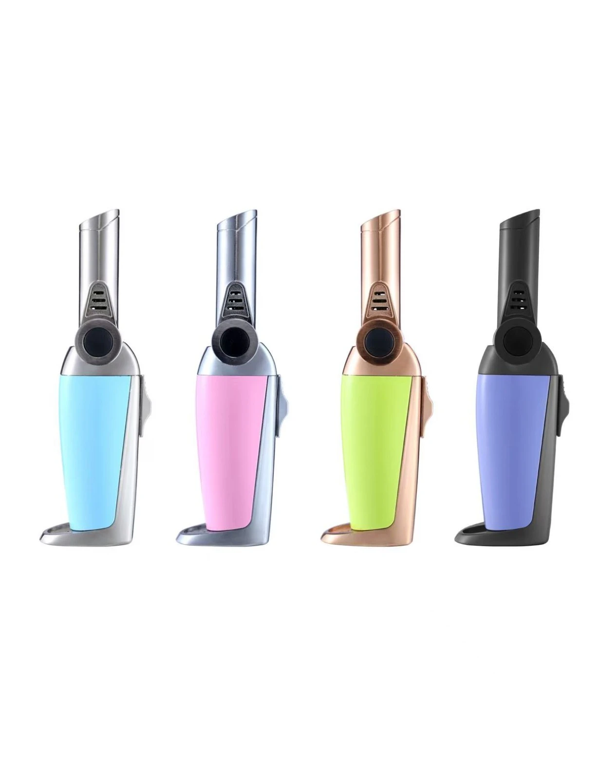 TAZ NEON ACCENT TORCH LIGHTER - DISPLAY OF 6 (TAZ-1043)