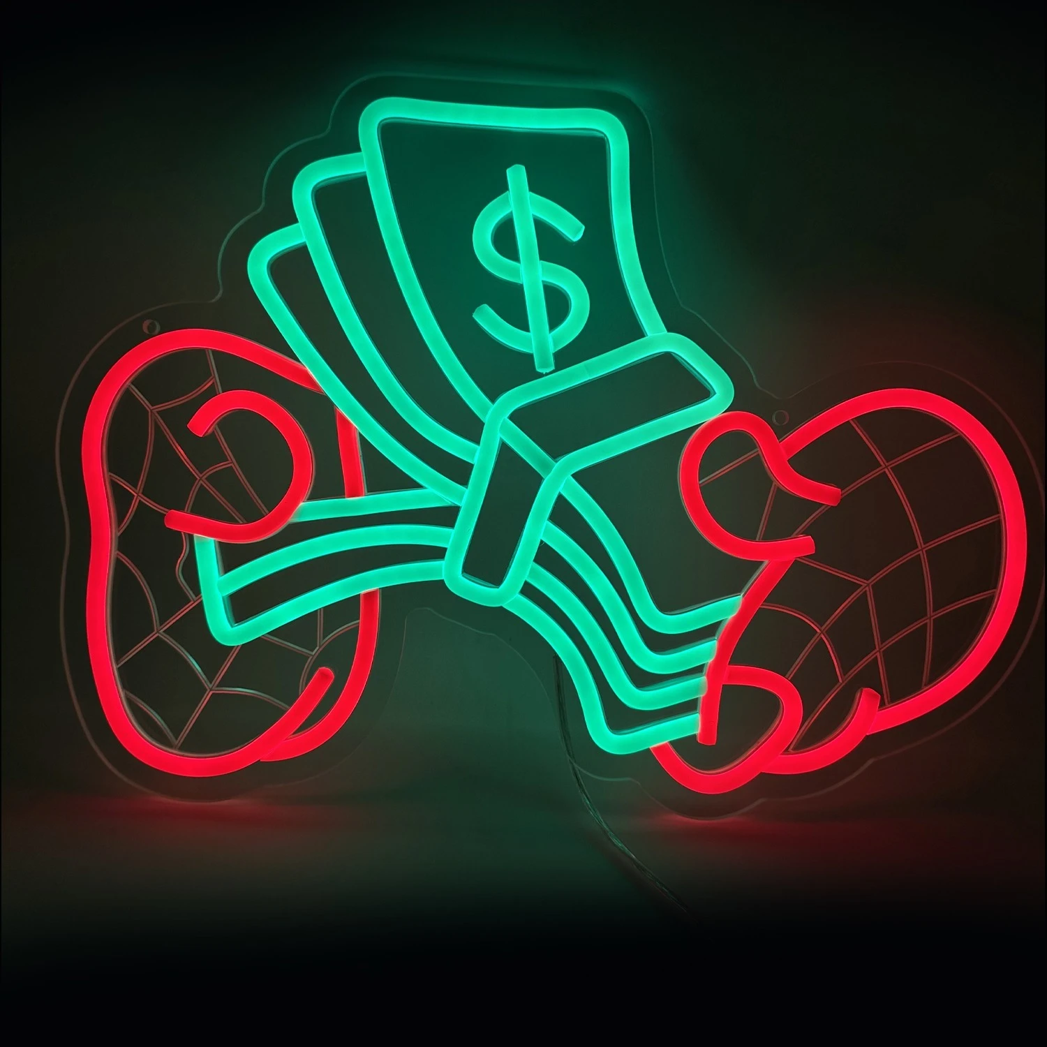 CASH 15.8 X 13 INCH LED SIGN