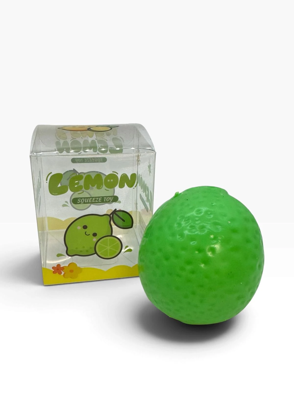 CRUNCHY LEMON SQUISH TOY - DISPLAY OF 12