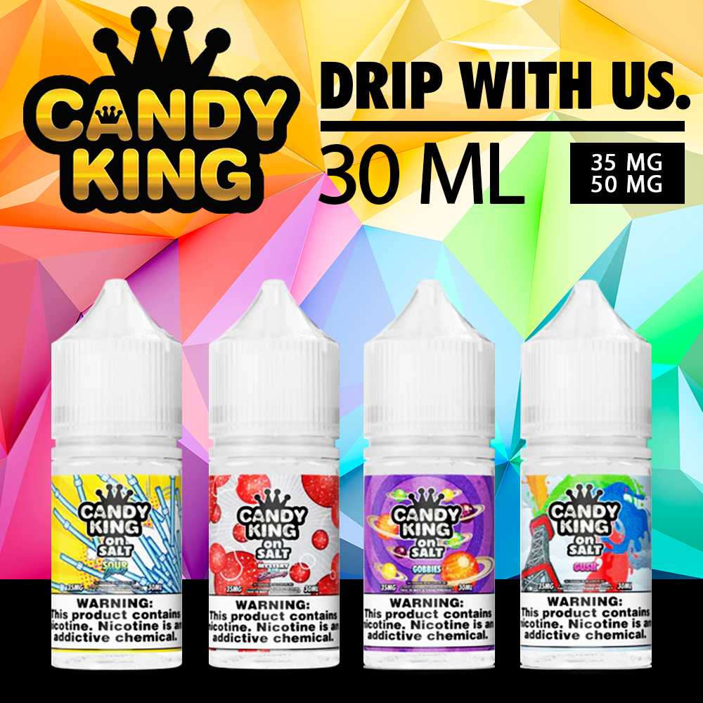 CANDY KING ON SALT NICOTINE SALT E-LIQUID 30ML