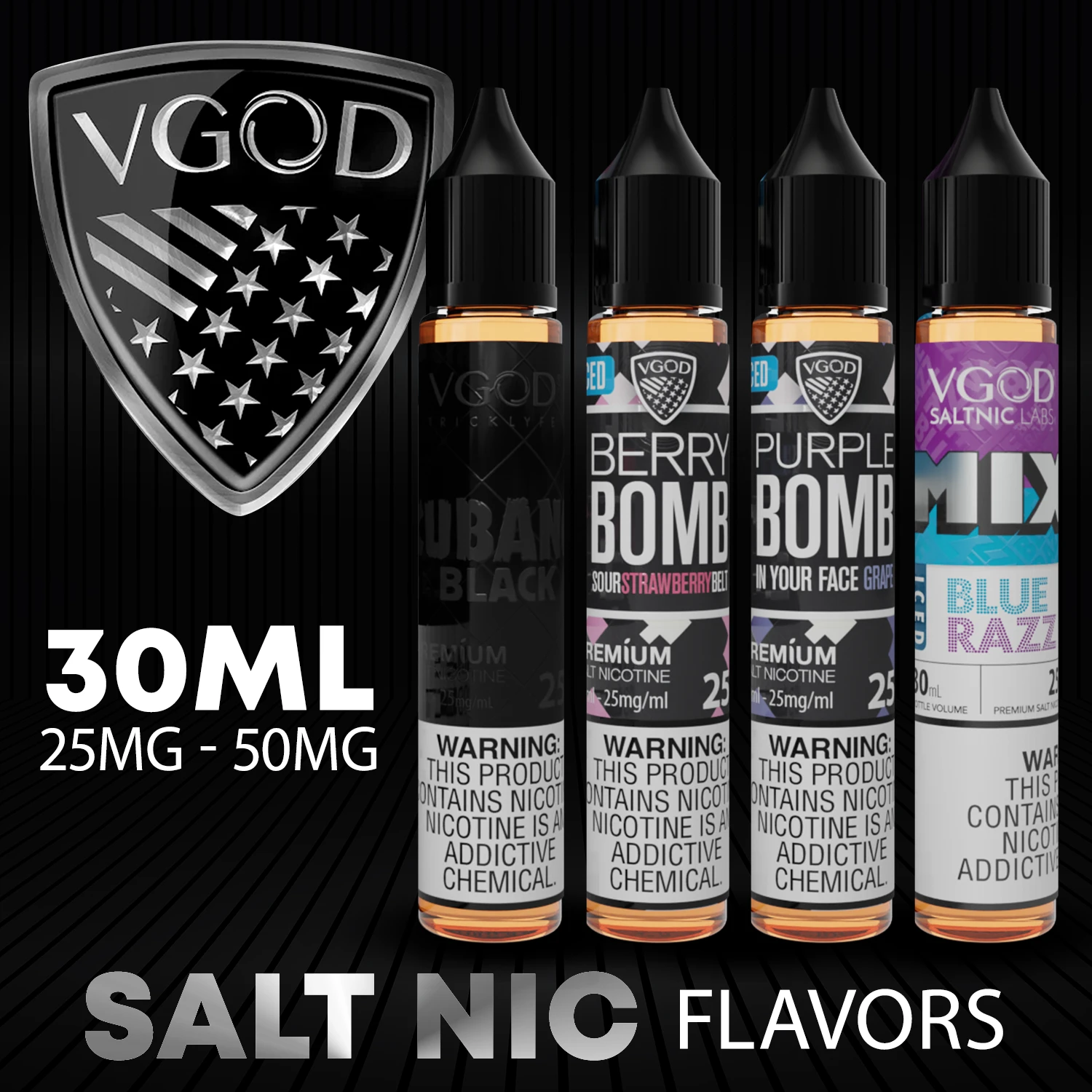 VGOD SALT NIC E-LIQUID - 30ML