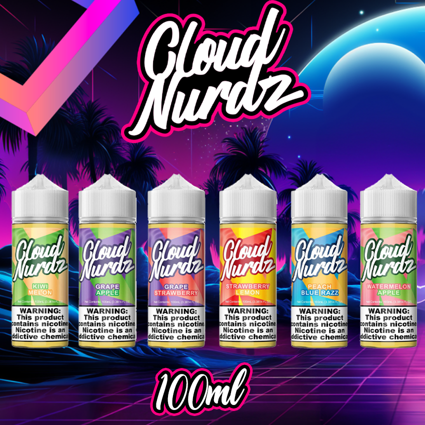 CLOUD NURDZ E-LIQUID 100ML