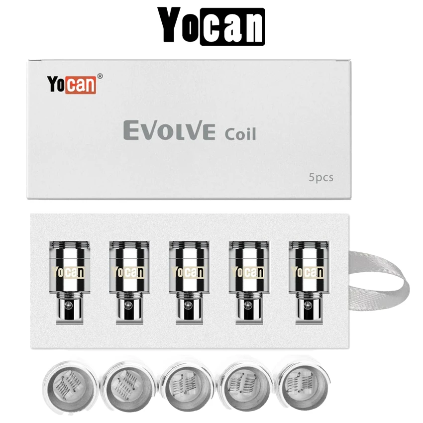YOCAN EVOLVE REPLACEMENT QDC COIL - 5CT