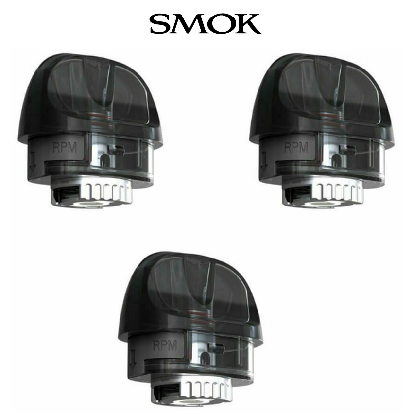 SMOK POZZ X 4.5ML REFILLABLE REPLACEMENT RPM POD - PACK OF 3