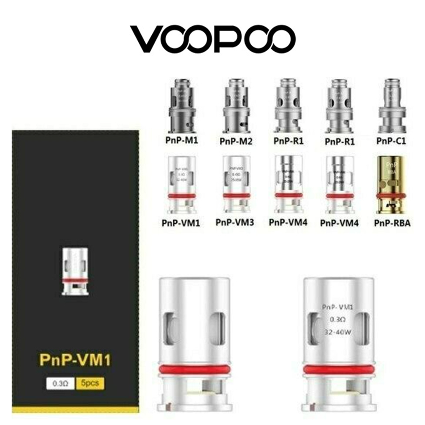 VOOPOO PNP REPLACEMENT COILS - PACK OF 5