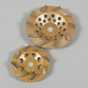  Gold Epoxy Grinding Discs. For Grinding Epoxy,Paint 25Grit