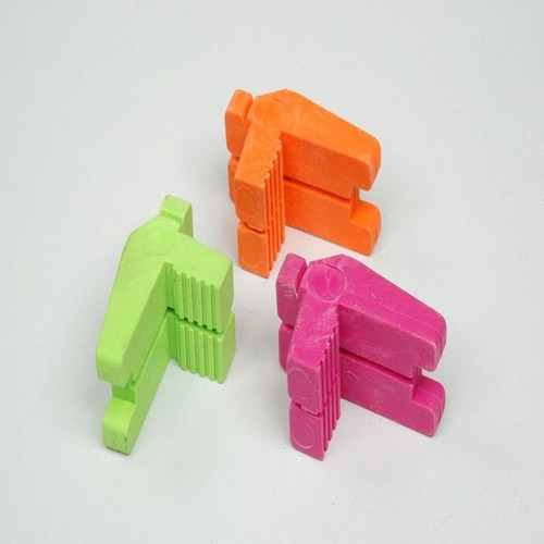 Fluro Rubber Line Blocks Super Grip