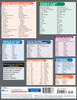 Quick Study QuickStudy Spanish Conversation Laminated Study Guide BarCharts Publishing Spanish Convo Back Image