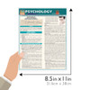 Quick Study QuickStudy Psychology: Clinical Laminated Study Guide BarCharts Publishing Science Guide Size