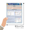 QuickStudy Quick Study Excel: Pivot Tables & Charts Laminated Study Guide BarCharts Publishing Tech Guide Size