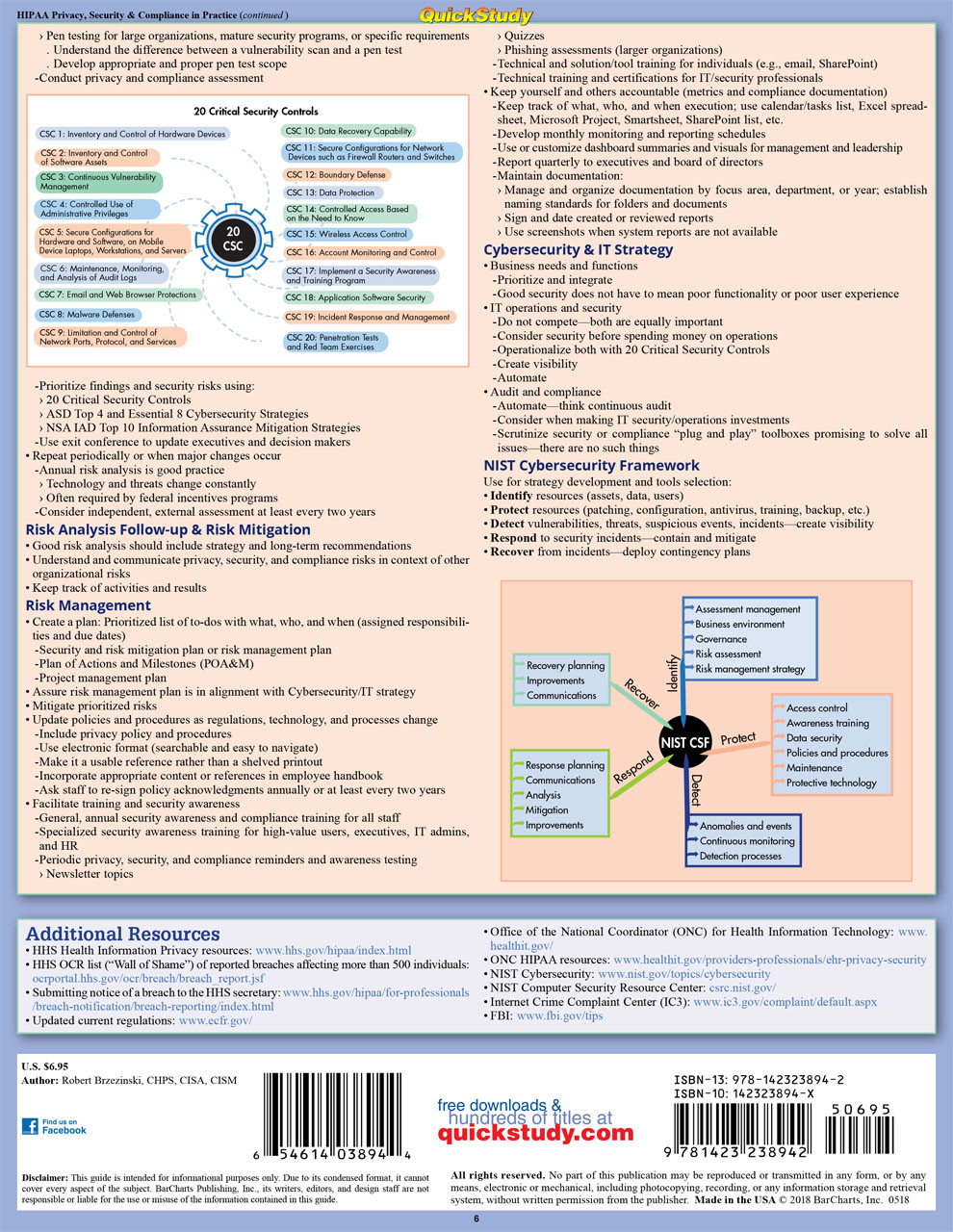 APA Guidelines: A Quickstudy Laminated Reference Guide (Other)