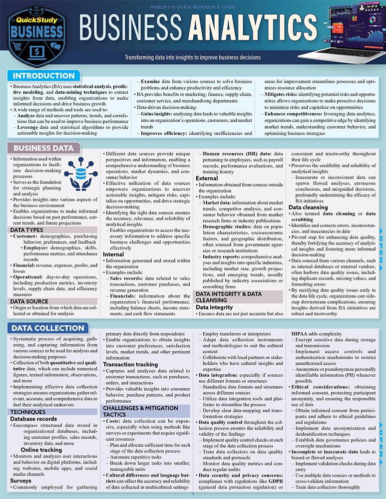 QuickStudy | Business Analytics