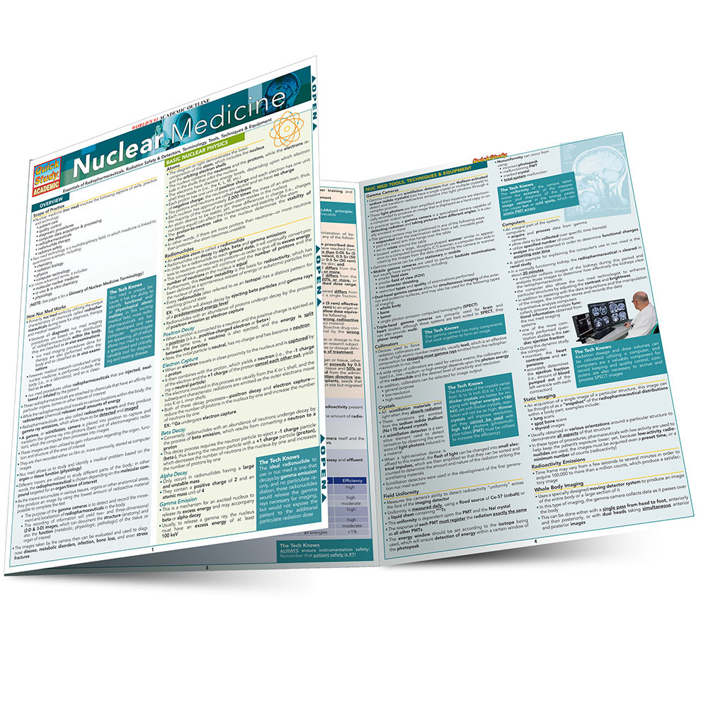 QuickStudy Nuclear Medicine Laminated Study Guide (9781423209492)