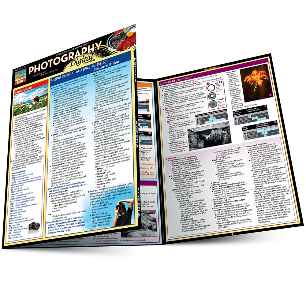 QuickStudy | Photography: Digital Essentials Laminated Reference QuickStudy | Photography: Digital Essentials Laminated Reference