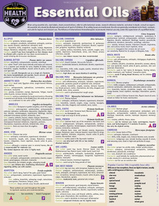 QuickStudy | Essential Oils Laminated Reference Guide