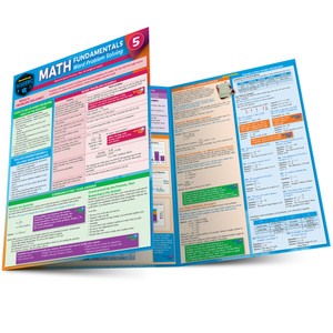 BarCharts Algebra Part 2 Laminated Quick Study Guide, Grades 7-12, Mardel, 3785144