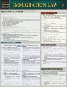 QuickStudy | Immigration Law Laminated Reference Guide