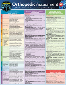 QuickStudy | Orthopedic Assessment Laminated Study Guide