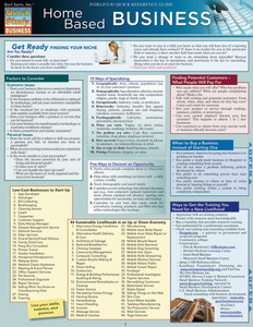 Quick Study QuickStudy Home-Based Business Laminated Study Guide BarCharts Publishing Business Reference Cover Image