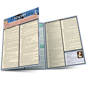 Quick Study QuickStudy Poetry Laminated Study Guide BarCharts Publishing Inc Language Arts Reference Main Image